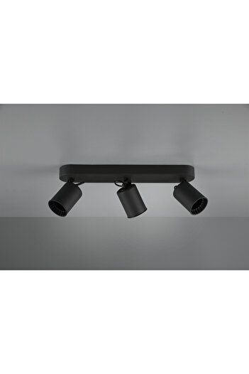 Homelux Spot Pago, 41X7 Cm, 3Xgu10, 35 W, Metal, Matt Black