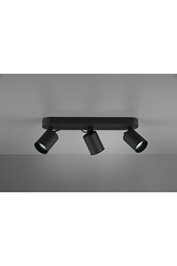 Homelux Spot Pago, 41X7 Cm, 3Xgu10, 35 W, Metal, Matt Black