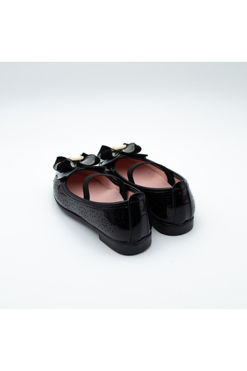 Arçın Shoes Fiyonk Detaylı Kız Çocuk Babet – Minik Ayaklara Zarafet