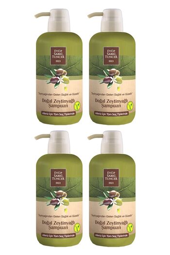 Eyüp Sabri Tuncer 600 Ml Natural Olive Oil 4 Shampoos