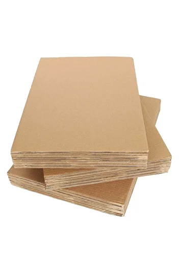 EMPA 70x100 سم 3 مم 10 قطع من الورق المقوى المموج - كرتون المشروع - كرتون القماش - كرتون الواجبات المنزلية