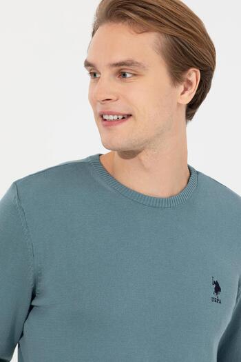 U.S. Polo Assn. Men's Indigo Basic Sweater