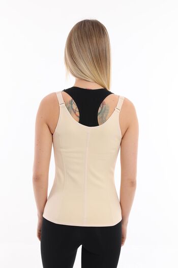EMBA KORSE Latex Corset Steel Underwire Waist Supporting Firming Latex Postpartum Maternity Corset
