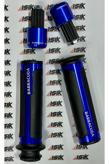 Barracuda Drift L Yamaha R25 Mt 25 Mt 07  Modifiye Elcik Ve Gidon Topuzu Set (MAVİ)