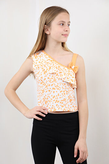 Toontoy Patterned Girl's Tank Top