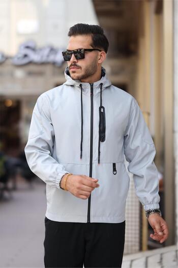 Oksit Rotta Застібка-блискавка Детальні кишені Водовідштовхувальний Slim Fit Чоловічий дощовик