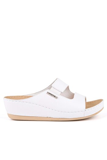 Muya Γυναικείες παντόφλες Panna Anatomical Sole Gel με υποστήριξη Heel Spur Four Seasons