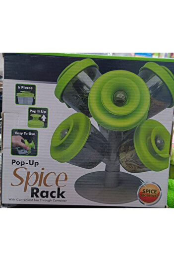Generic Rotating rack to organize and store spices and herbs