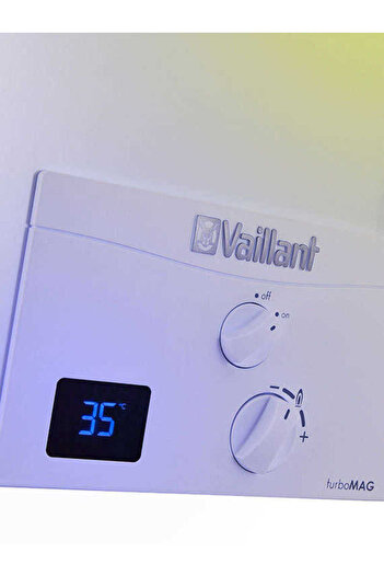 Vaillant (Baca Dahil) TurboMag 12 Lt. Doğalgazlı Hermetik Şofben