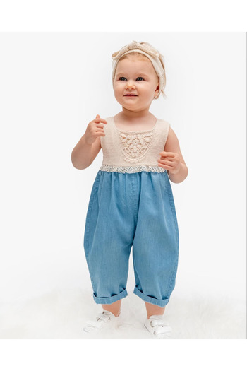 Momercy Stylish Lace Summer Romper for Baby Girl - Princess