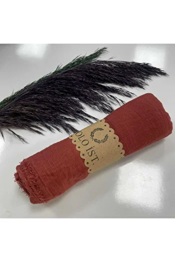 poloist Πόλο Επιθυμία. Σάλι Line Wrap Cinnamon LBR02