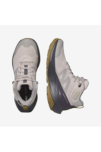 Salomon ELIXIR ACTIV MID GORE-TEX Kadın Outdoor Botu Silver Cloud L47564200