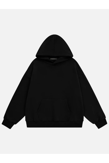 Mad&Calf Unisex φούτερ Charles Leclerc με στάμπα με κουκούλα Fleece Oversize