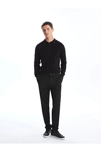 LC Waikiki Lcwaikiki Classic Black Standard Fit Men's Chino Pants