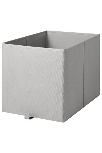IKEA Kare Düzenleme Kutusu 33x38x33 Cm İkea Saklama Kutusu Açık Gri Düzenleyici Kutu