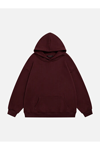 Mad&Calf Unisex φούτερ Charles Leclerc με στάμπα με κουκούλα Fleece Oversize
