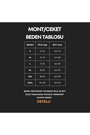 Defelli Erkek Fw22-23 Collection 103 Hakiki Deri Mont