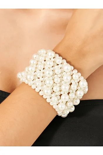 Styli Faux Pearl Bangle