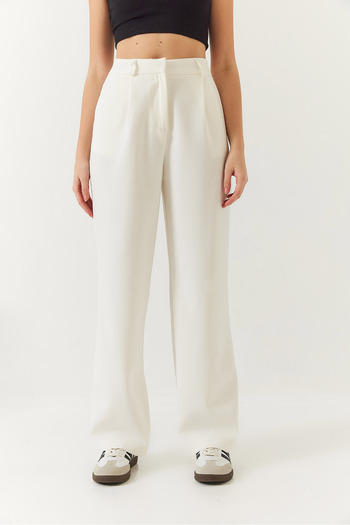 Bianco Lucci Palazzo Damenhose 4000 - 60271024