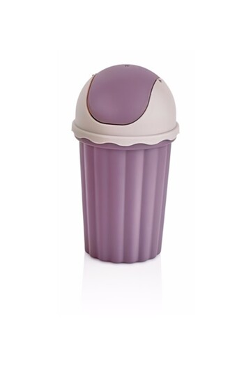 Baysal Mini Desktop Trash Can - Purple 11201