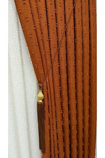Fon Dünyası Clipboard Background Curtain Ruffle Detailed Tile (Single Wing)