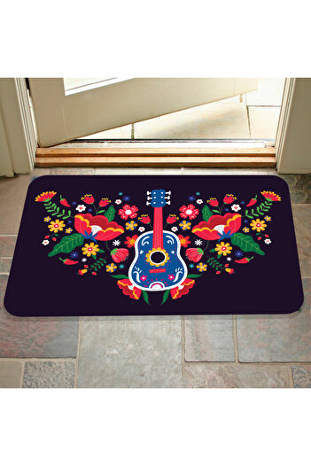 M&H Quality Digital Printed Pattern Decorative Door Front and Indoor Mat Washable Non-Slip Base
