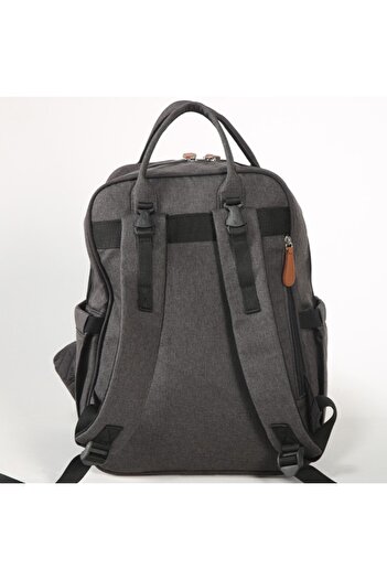MY Collection Lucky Linen Mother Baby Care Backpack