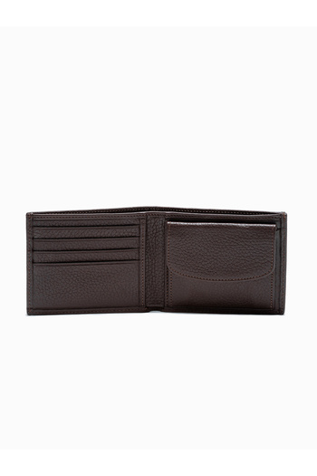 OMBRE Herren Leder Geldbörse - braun A609