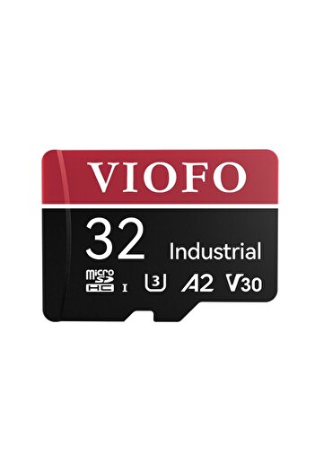 Viofo بطاقة ذاكرة Micro SD عالية التحمل فئة 10 A2 V30 بسرعة 100 ميجابايت/ثانية وقراءة 30 ميجابايت/ثانية وكتابة 32 جيجابايت