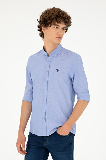 U.S. Polo Assn. Чоловічий синій гольф Gomlek