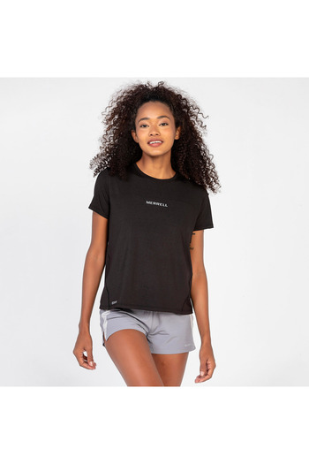 Merrell Γυναικείο μπλουζάκι μαύρο T-SHIRT M2TURN