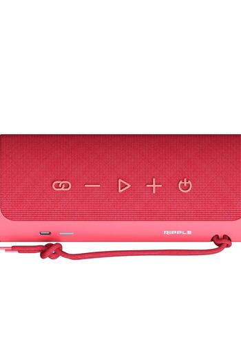 HiFuture Ripple Bt 5.3 30w Ipx7 Taşınabilir Stereo Bluetooth Hoparlör Kırmızı