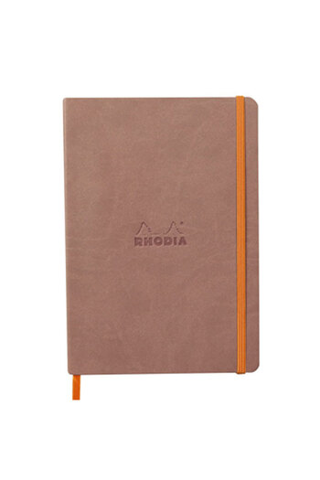 Rhodia Rosewood A5 Dotted Soft Notebook -117438c