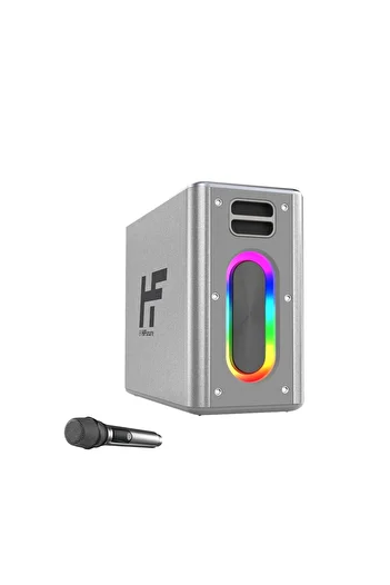 HiFuture Musicbox 2 - 100W Speaker, Wireless Tws Karaoke, 2 Microphone, Rgb Illuminated Silver