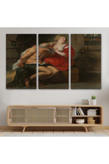 N NOXXO Peter Paul Rubens Cimon ve Pero Kanvas Tablo, Çıplak Tablo, Giclee Duvar Sanatı-5377