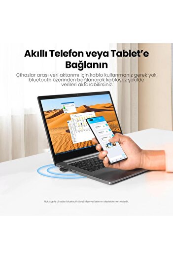 Ugreen Mini Usb Dongle Bluetooth 5.0 Adaptör Siyah