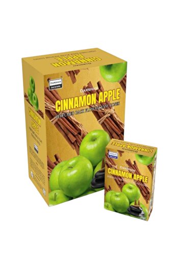 NAHAMİS TRADE Darshan Cinnamon Apple Geri Akış Tütsü 10 adet