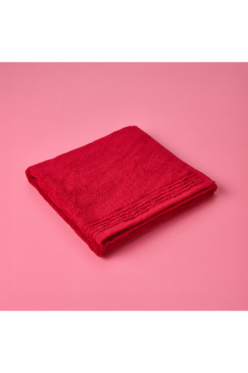 Evidea Soft Fly Foot Towel - Red - 50X70 cm