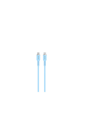 Green Lion Usb-C To Usb-C Silicone Cable - Blue