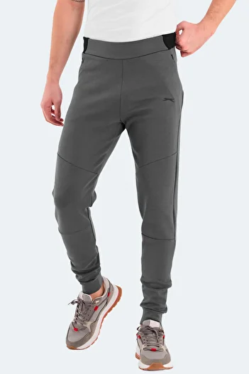 Slazenger Ανδρικό παντελόνι VESSEL με φερμουάρ, στενό, σκούρο γκρι