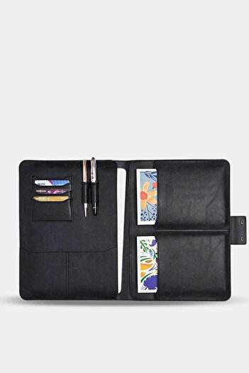 MORCA 13-14 Inch Macbook Air Pro Organizer - Document, Laptop and Tablet Bag Black
