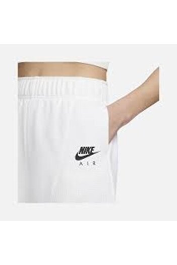 Nike Sportswear Air Fleece Kadın Beyaz Şort DM6470 - 100
