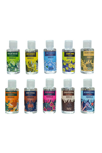 Bargello Kolonya 50 ml Set Plastik Dökme Kolonya Edc - Mnms50edcset