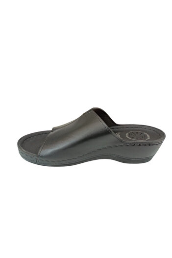 BENTO 15069 Black Filling Sole Magnetic Women's Slippers