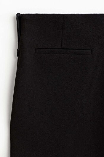 H&M Flared crease-leg trousers