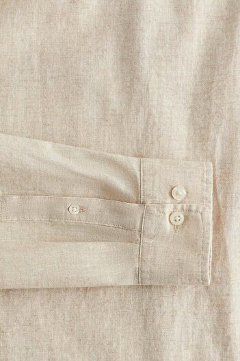 H&M Regular Fit Linen-blend shirt
