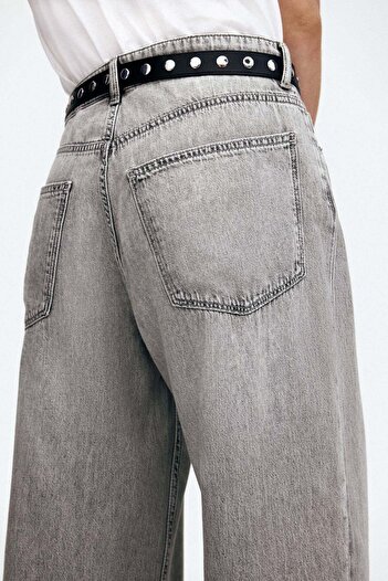 H&M Baggy Wide Low Jeans
