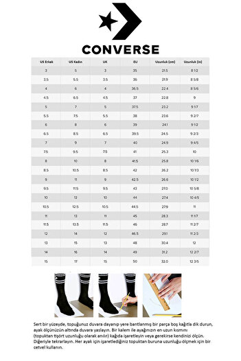 Converse M7652c All Star Ox Kırmızı Unisex Ayakkabı