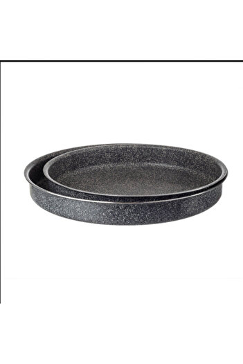 Dania A set of round oven trays from Newflon, size 34-38 cm