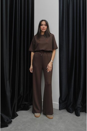 Havoş Brown Darcy Modal Tracksuit